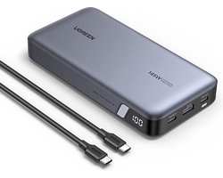 Ugreen 90597A powerbank 25000 mAh Grijs