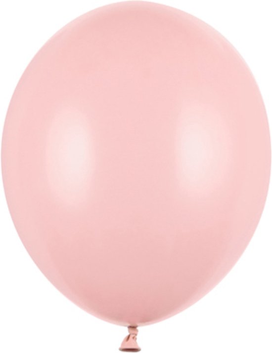 Partydeco - Ballonnen Pink (12 cm - 100 stuks)