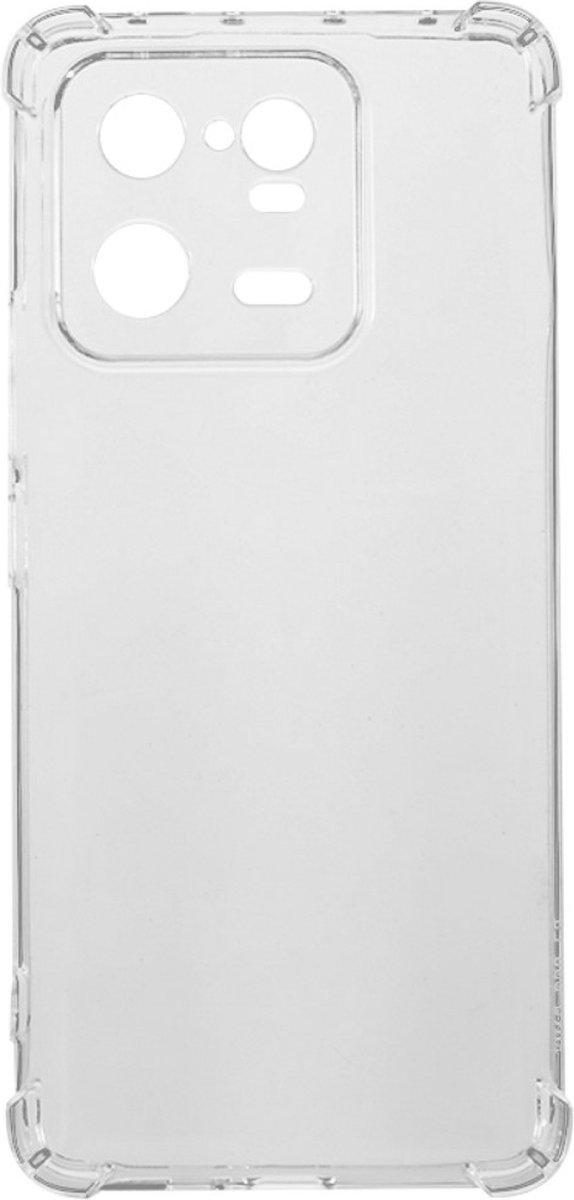 Anti-shock Back Cover voor de Xiaomi 13 Pro Transparant