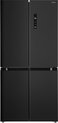 Inventum SKV4178B - Amerikaanse koelkast - 4 deuren - Display - No Frost - 474 liter - Zwart