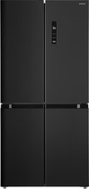 Inventum SKV4178B - Amerikaanse koelkast - 4 deuren - Display - Stil: 35 dB - No Frost - 474 liter - Zwart