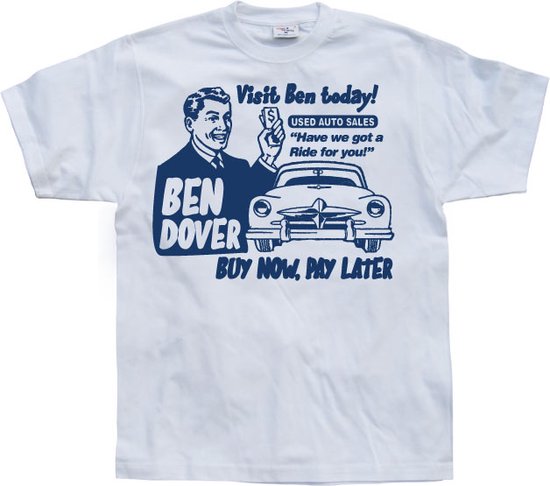 Ben Dover - Small - Wit