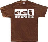 Rock-Paper-Metal - Medium - Bruin