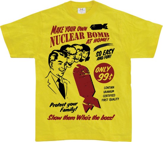 Make Your Own Nuclear Bomb - X-Large - Geel