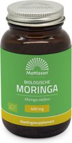 Mattisson - Biologisch Moringa Blad 400mg - Moringa Oleifera Voedingssupplement - 60 Capsules