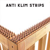 Anti Klim Strips - Strips tegen Klimmen - Dieren Afweer - Tegen Ongedierte - Duiven Pinnen - 20 stuks - Totaal 10 meter