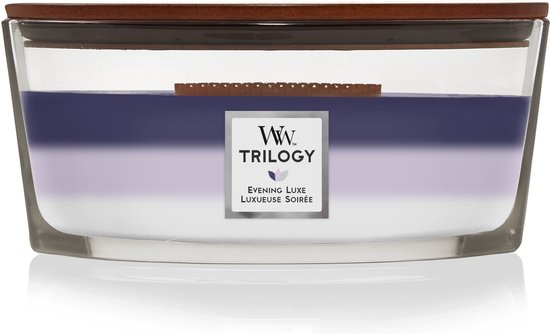 WoodWick Trilogy Evening Luxe Ellipse Candle