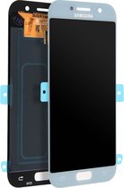 Compleet blok geschikt voor Samsung Galaxy A3 2017 LCD-Touchscreen Blauw