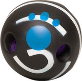 Hondenbal speelbal kunststof met geluid Maat L in kleur Zwart