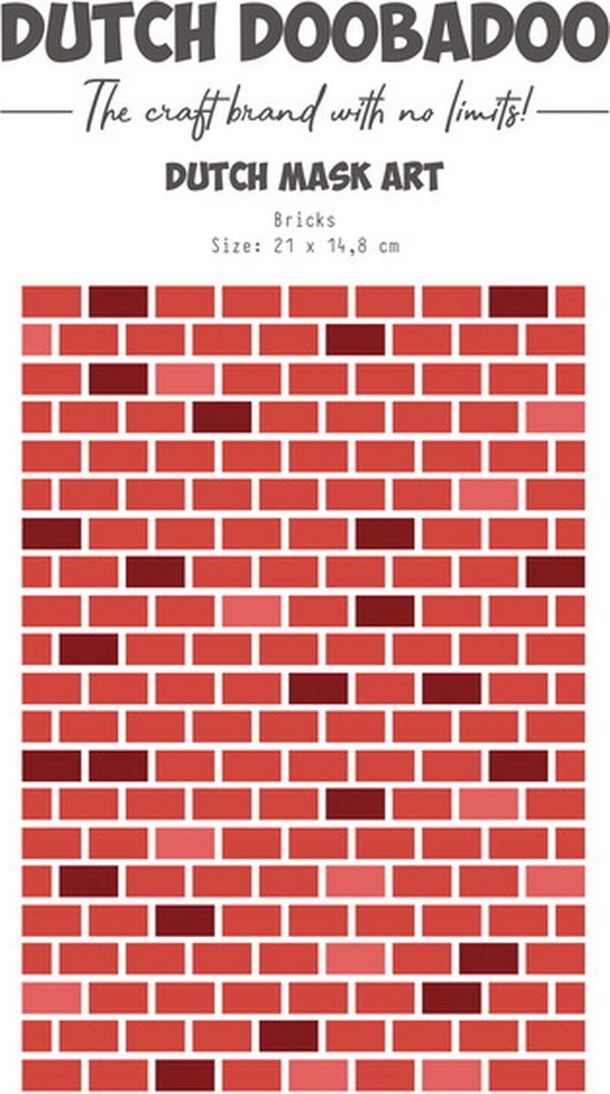 Dutch Doobadoo Mask Art Bricks A5 470.784.234 (05-23)
