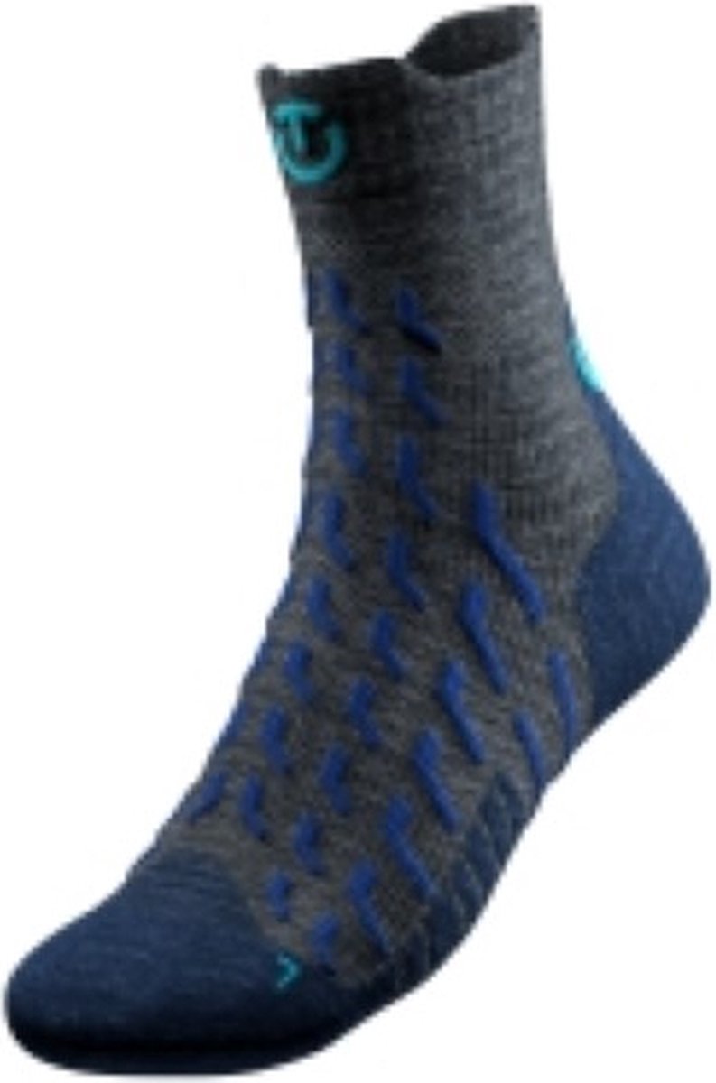 Therm-ic Trekking Ultra Cool Linen Crew THT255250-001 combi extra koele wandelsokken Grijs