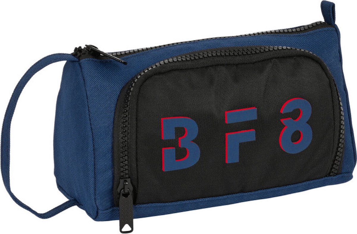 Schooletui met Accessoires BlackFit8 Urban Zwart Marineblauw (32 Onderdelen)