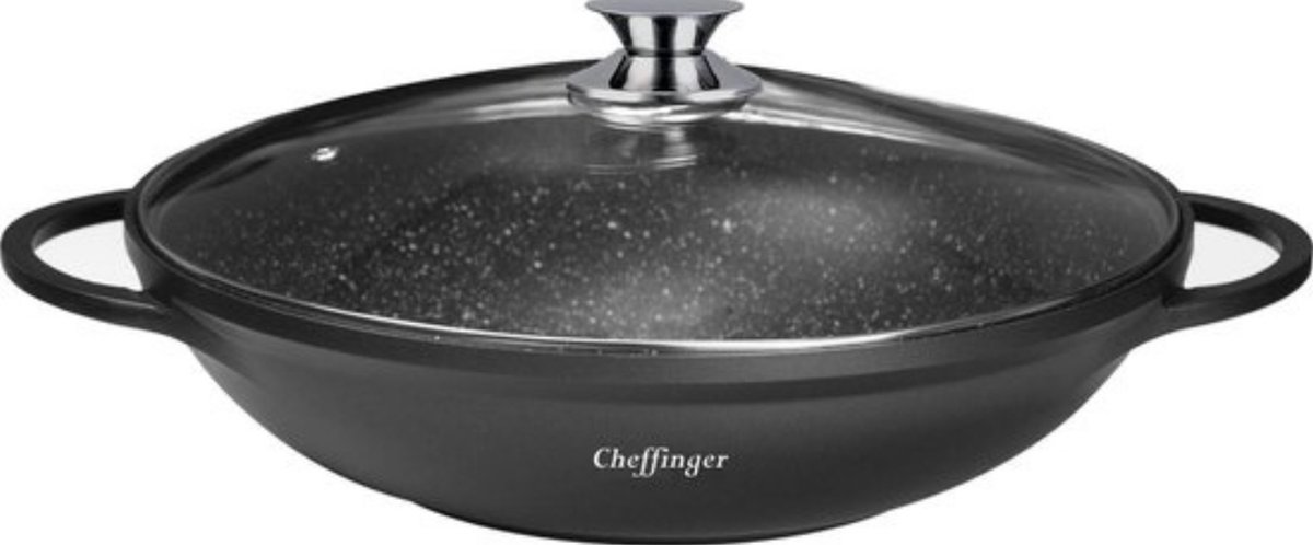 Luxe Wokpan - 40 cm - Aziatisch Koken - Asian Wok - Oriental Cooking