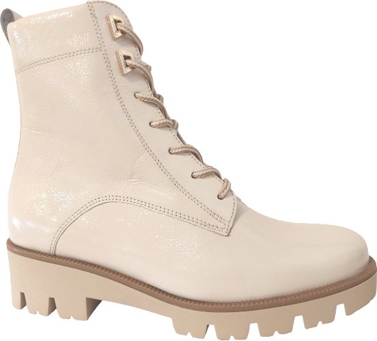 Gabor Veterboot 32.776.90 Latte Crème Lak Wijdte H