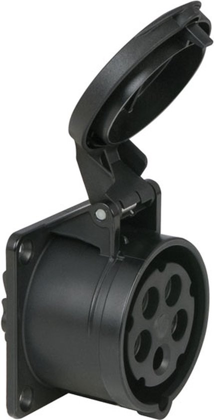 ABL CEE wandcontactdoos stekker IP44 16A 5-polig 400V 6h rood