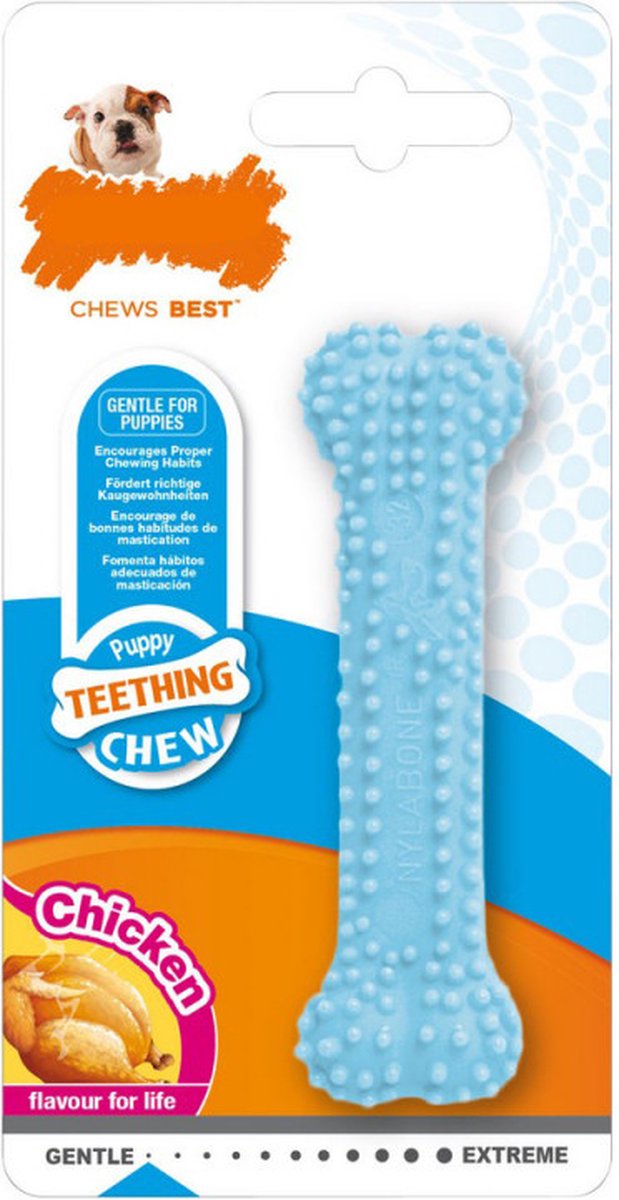 Nylabone Puppy Dental Kauwbot L9,5xB3xH1,5cm