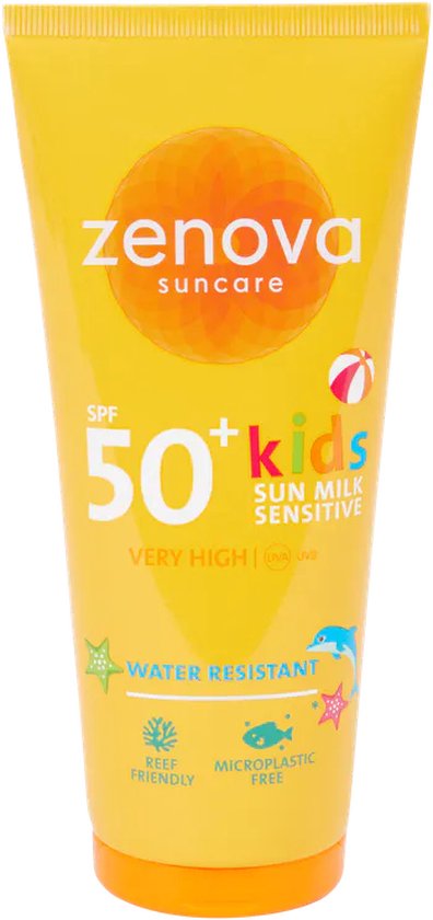 Zenova zonnemelk Kids Sensitive SPF 50+ | 200 ml
