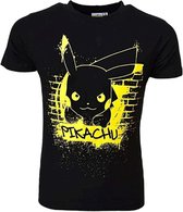 Pokémon - T-shirt Pokémon Pikachu - jongens - maat 110/116