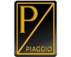 Vespa Logo Goud - Vespa Sprint / Primavera / LX / S - Accessoires - Embleem - Goud
