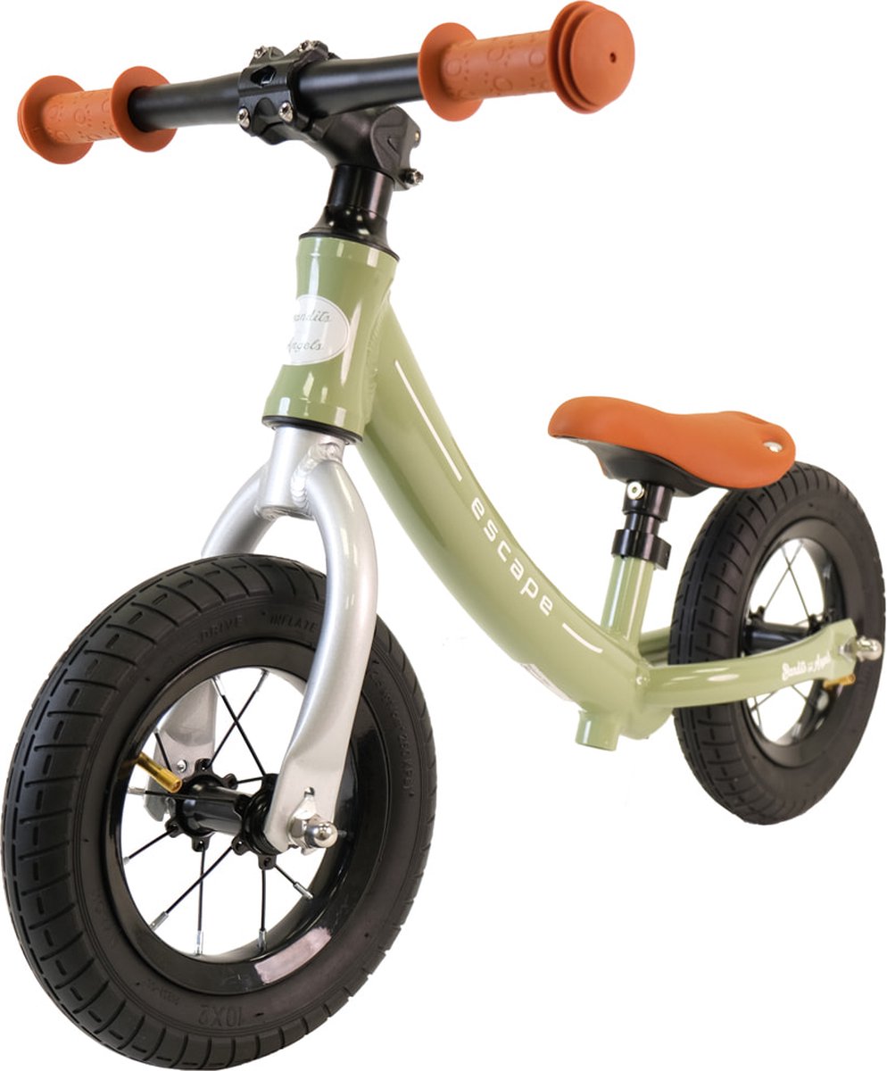 Bandits & Angels loopfiets Escape Green - 2 jaar - jongens en meisjes - metaal - groen