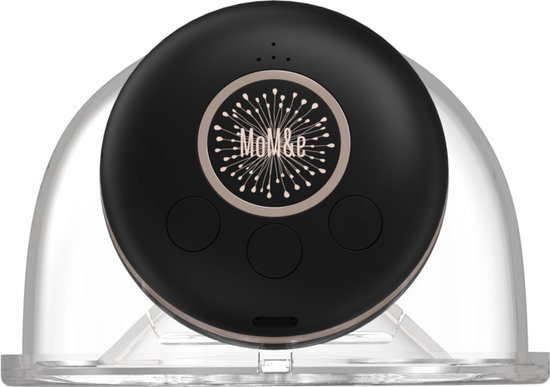  - MoM&e - Handsfree borstkolf - Draadloos - Draagbaar - InBra - 3 maten borstschilden