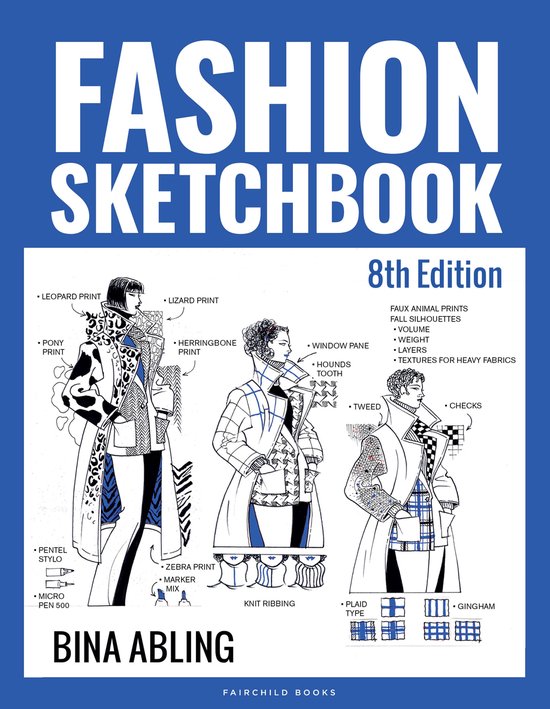 Fashion Sketchbook Bina Abling 9781501387951 Boeken bol