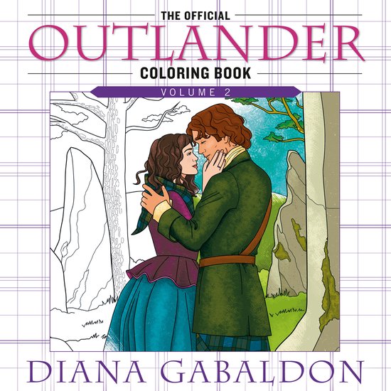 Outlander-The Official Outlander Coloring Book: Volume 2 - cover