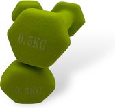 Padisport - Dumbells 0.5 kg - halter - gewichten set halters - gewichten 0.5 kg - groen - Gewichten - dumbells - halters - gewichtjes 0.5 kg Padisport - Dumbells 0.5 kg - halter - gewichten set halters - gewichten 0.5 kg - groen - Gewichten - dumbells - halters - gewichtjes 0.5 kg