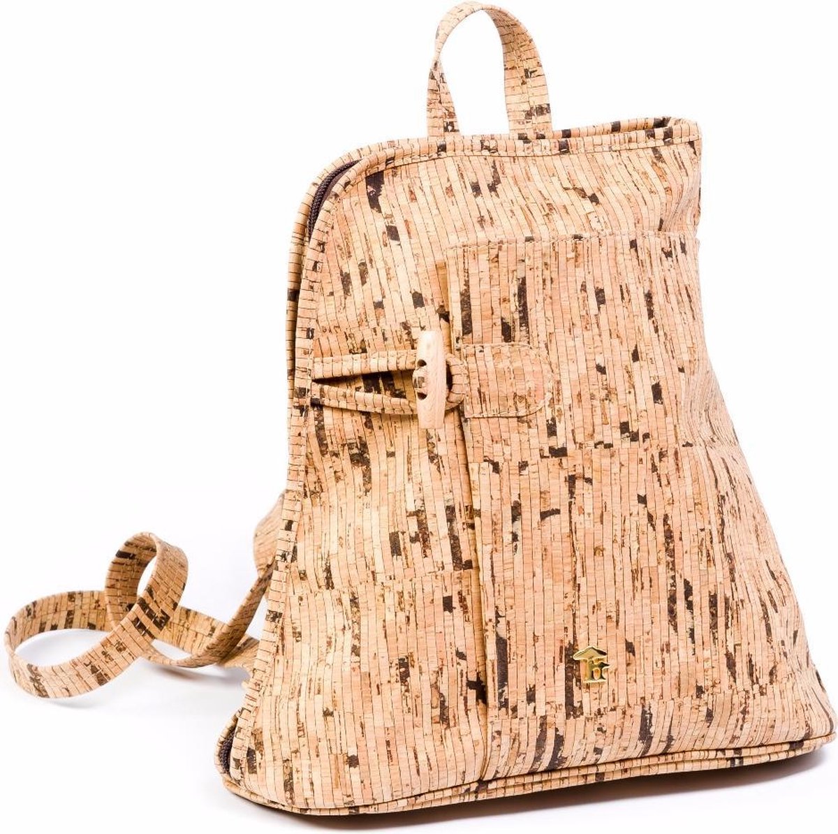 Corkdesign TX88 Crocodile Rugtas - Dames - Vegan - Handgemaakt