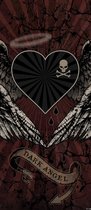 Alchemy Heart Dark Angel Tattoo Photo Wallcovering