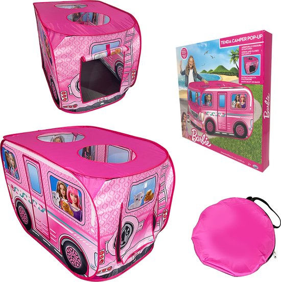 Barbie camper pop-up meisjes tent 190T