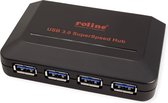 ROLINE USB 3.2 Gen 1 Hub 4-voudig