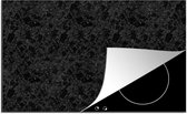 KitchenYeah® Inductie beschermer 90x52 cm - Zwart - Patronen - Graniet print - Kookplaataccessoires - Afdekplaat voor kookplaat - Inductiebeschermer - Inductiemat - Inductieplaat mat