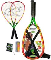 Speedminton S600 - Vert / Jaune / Rouge - Crossminton - Speed Badminton