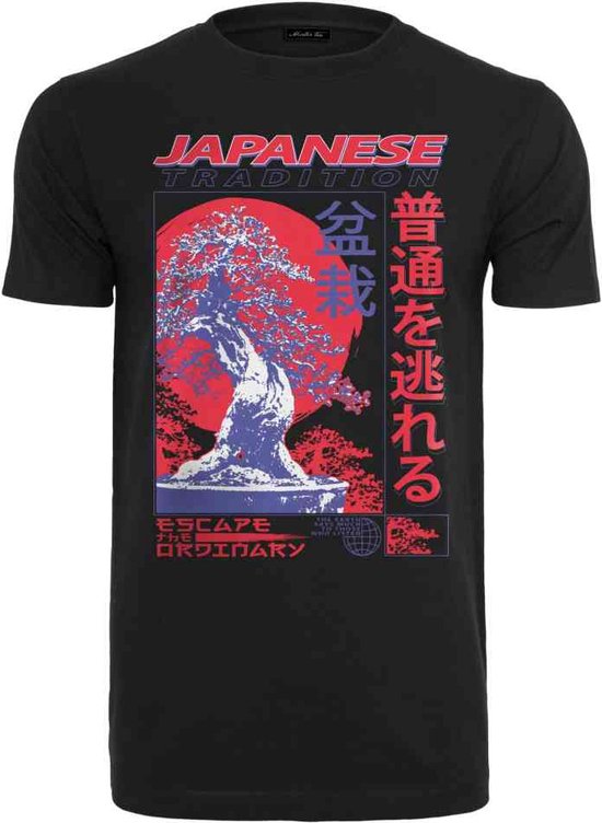 Mister Tee - Japanese Tradition Heren T-shirt - M - Zwart