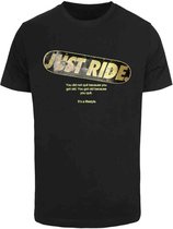 Mister Tee - Just Ride Heren T-shirt - XL - Zwart