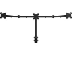 Alora Monitorarm 3 schermen - 13-27 inch - Muurbeugel - Beeldschermarm - Muurbeugel monitor - Monitorbeugels - Monitorbeugel 3 schermen