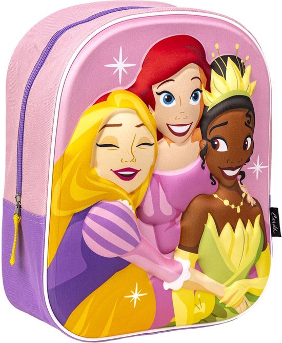 Disney Prinsessen Rugzak 3D - Hoogte 31cm