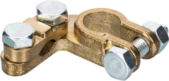 Een accupoolklem plus incl. bout M12x1,5 nodig