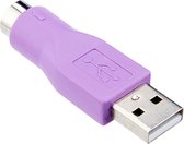 Adapter PS/2 naar USB Startech GC46MFKEY Paars