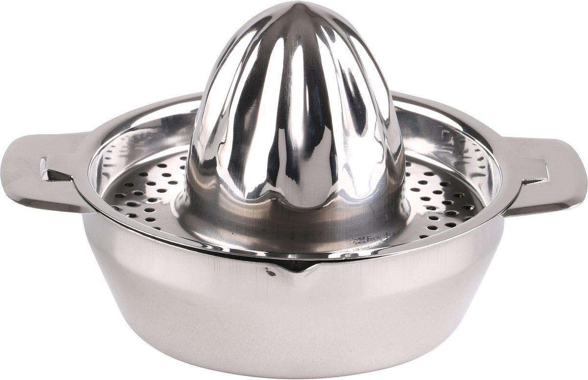 Urban Living Sinaasappelpers/citruspers - Handmatig - RVS - 16 x 10 cm - Handpers