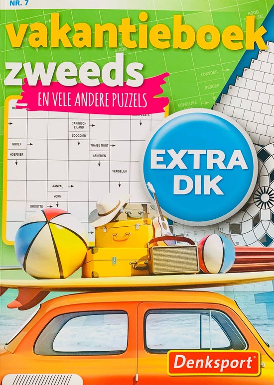 Denksport XL Vakantieboek - Puzzelboek - Zweedse puzzels - En vele andere  puzzels -... | bol.com