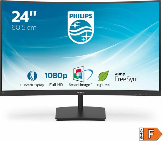 Monitor 241E1SC Moniteur LCD incurvé Full HD