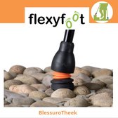 Flexyfoot stokdop - 19 mm zwart
