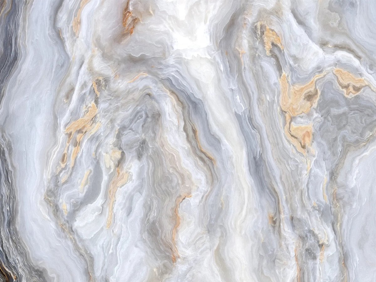 Placemat vinyl | Sparkling marble | 8 stuks