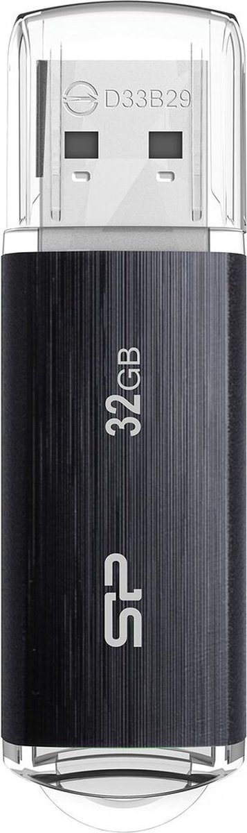 Silicon Power Blaze B02 Usb-stick - USB 3.0 A - 32 GB - zwart