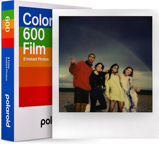 Papier photo instantané Polaroid Originals PACK 10 x 8 FILMS POLAROID 600  COULEUR - P600 COLOR CB X10