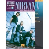 De cover van 'Nirvana Drum Play-Along Vol. 17' met de bandleden.