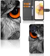 Telefoonhoesje Motorola Moto G73 Bookcase Uil