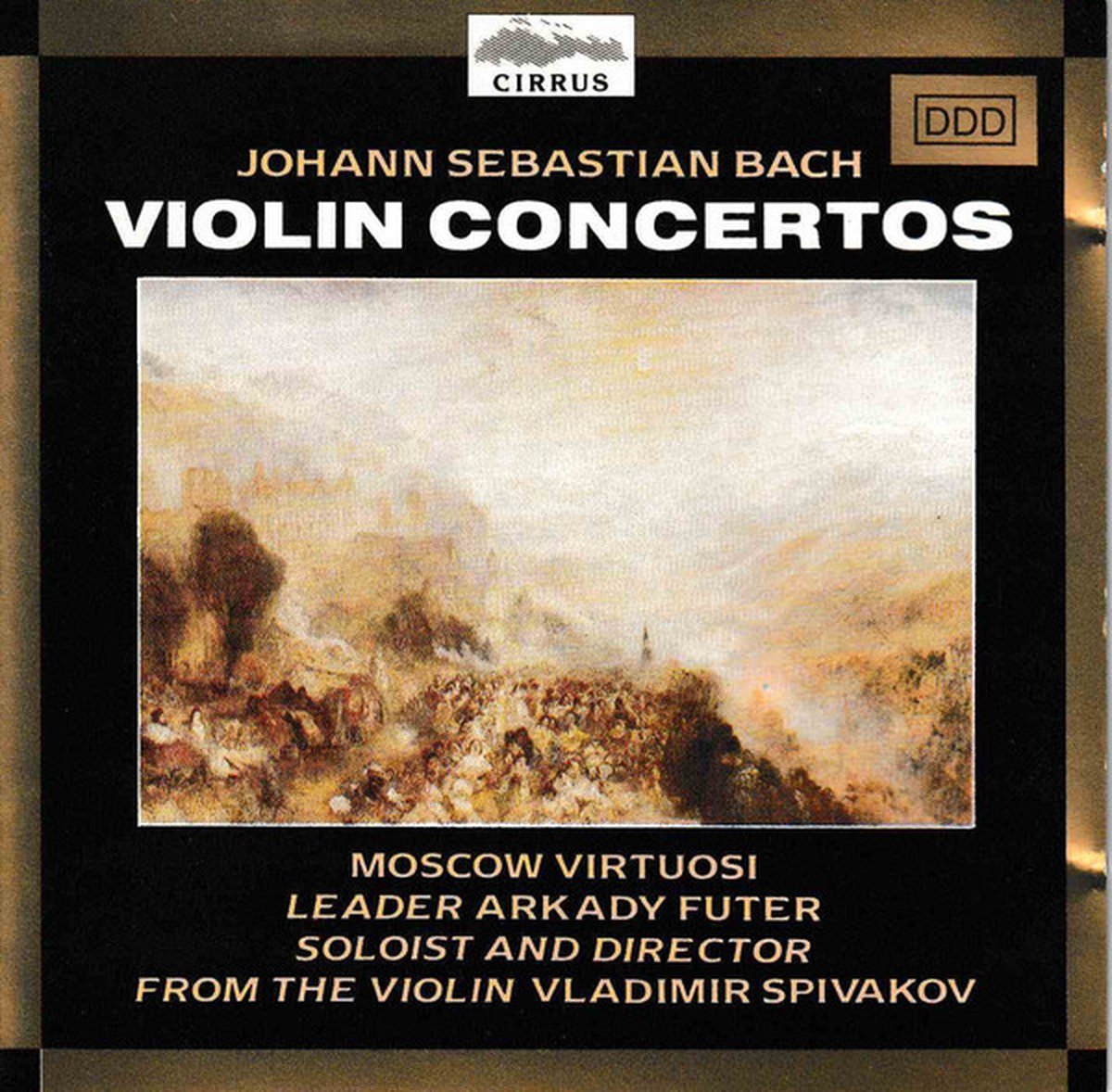Johann Sebastian Bach - Vladimir Spivakov · Arkady Futer – Violin Concertos
